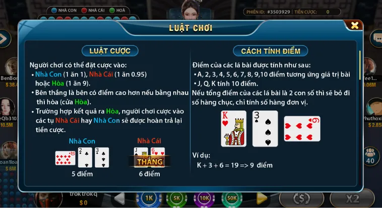 Baccarat Tại Go88 Sảnh Cược Đỉnh Cao Mang Lại Cơ Hội Chiến Thắng Tuyệt Đối