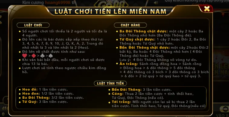 Trải Nghiệm Đỉnh Cao Tiến Lên Miền Nam Tại Go88 Cực Kỳ Hấp Dẫn