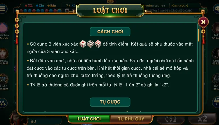 Đẳng Cấp Casino Sicbo Đại Phú Quý Tại Go88 Với Trải Nghiệm Cực Sôi Động
