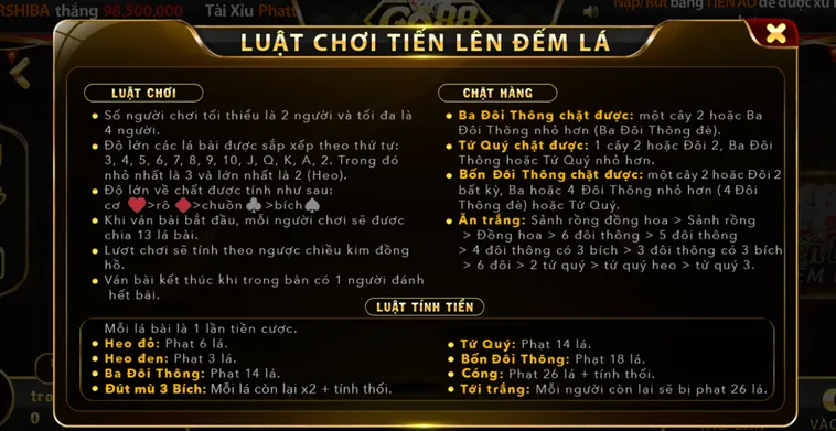 Chinh Phục Siêu Phẩm Tiến Lên Đếm Lá Tại Go88 Đầy Đẳng Cấp
